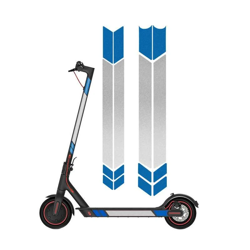 Anseni Adesivi Riflettenti Monopattino Xiaomi Notte