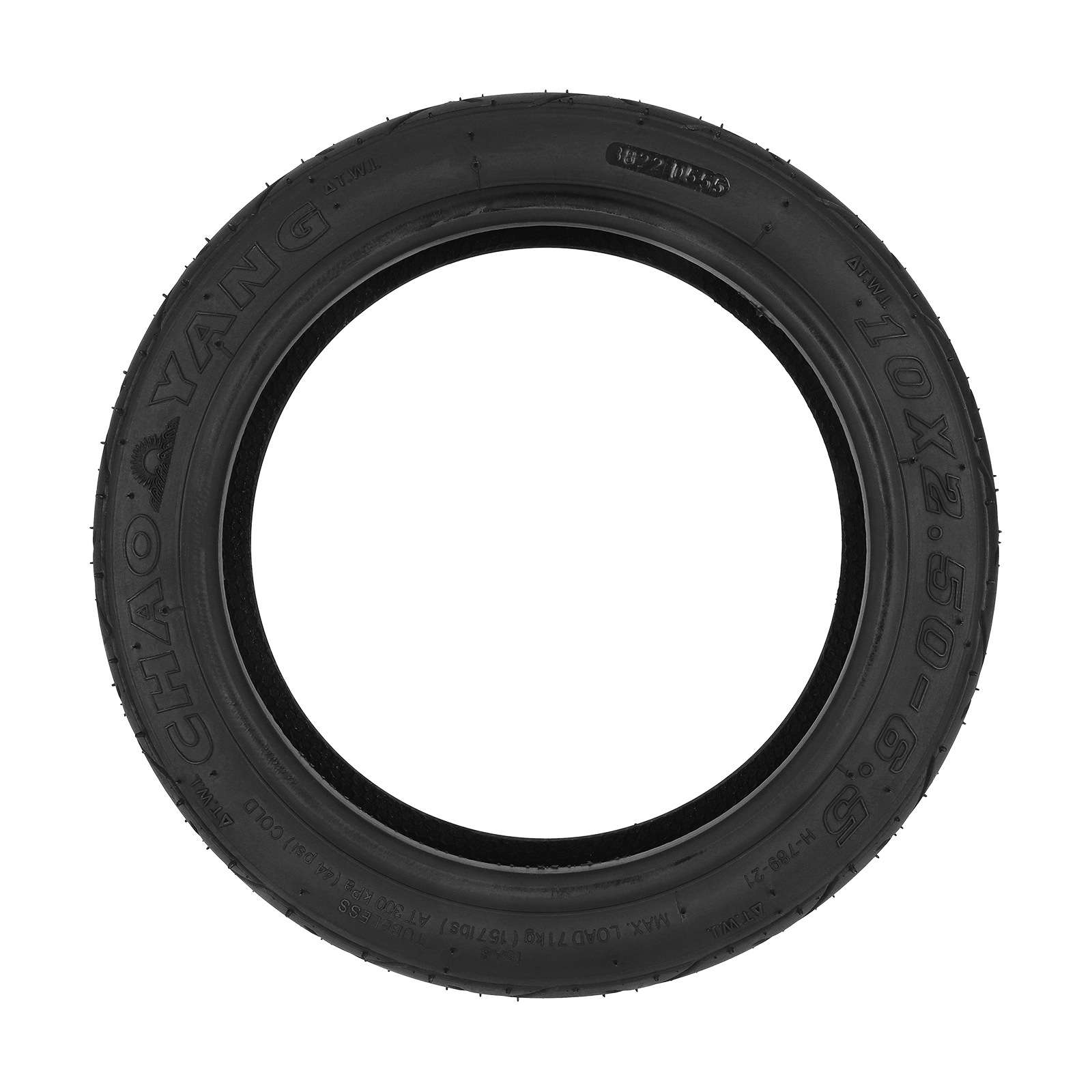 ANSENI Cubiertas ruota tubeless 10x2.50-6.5 Chaoyang 1 pz