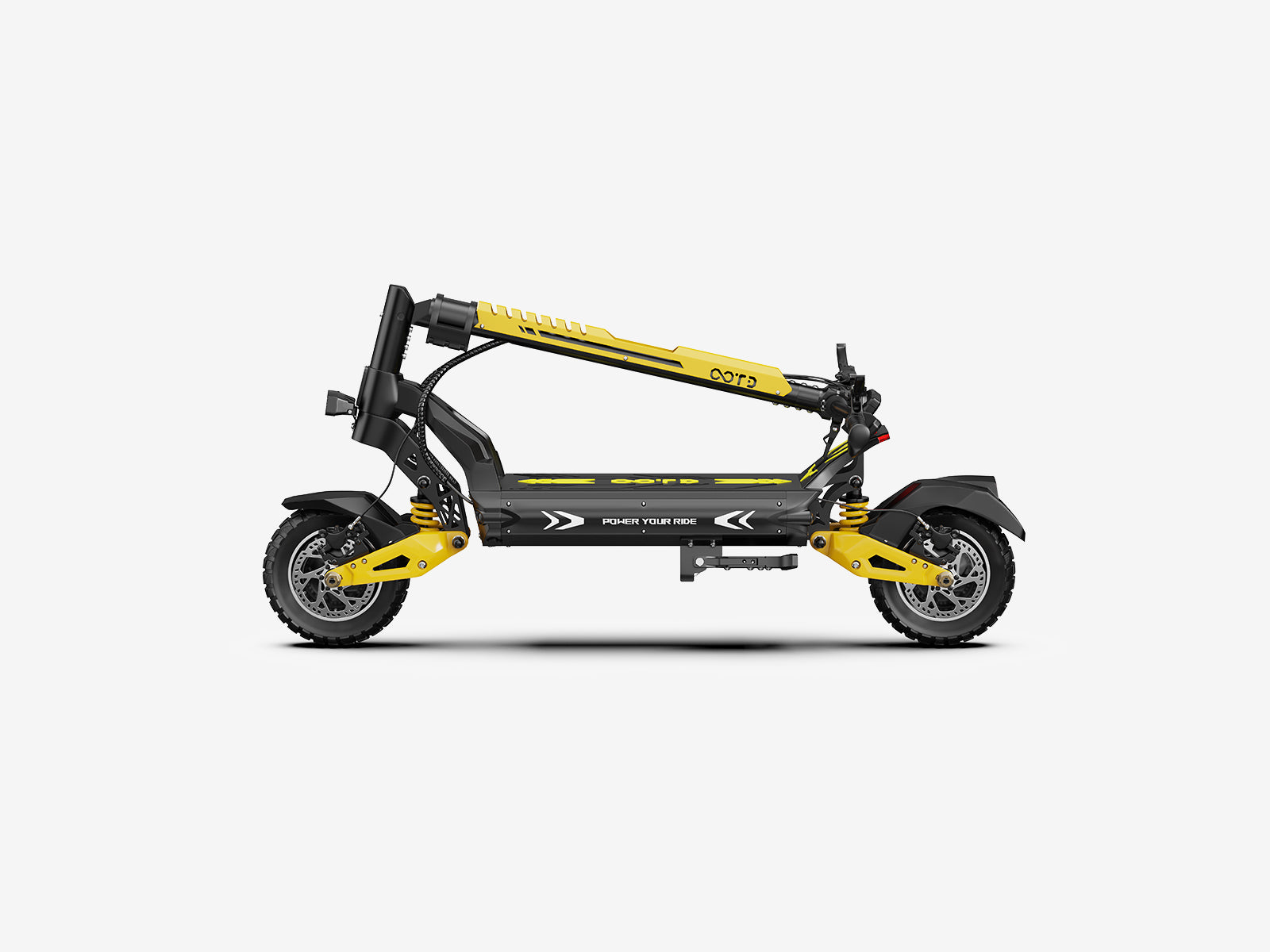 OOTD SR3 monopattino elettrico nero-giallo pieghevole urbano