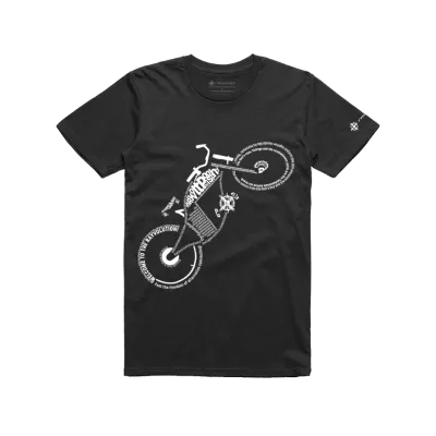 Rayvolt Apparel Cruzer Graphic T-Shirt Nera M Cotone