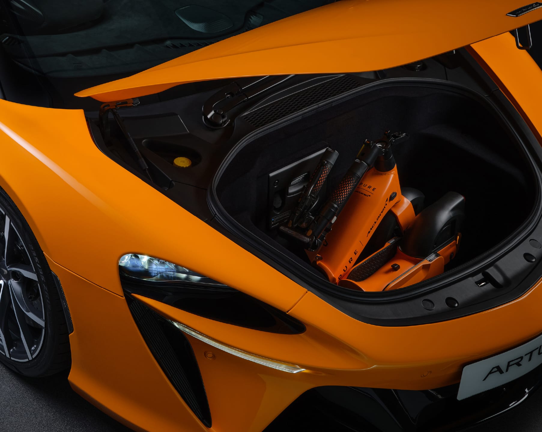 Pure x McLaren Flex monopattino elettrico Papaya 40 km