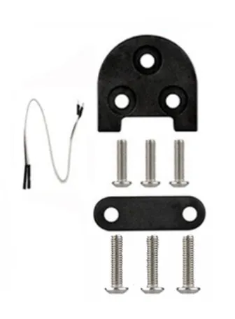 ANSENI Accesorios Adattatori ruota 10 pollici monopattino Xiaomi nero