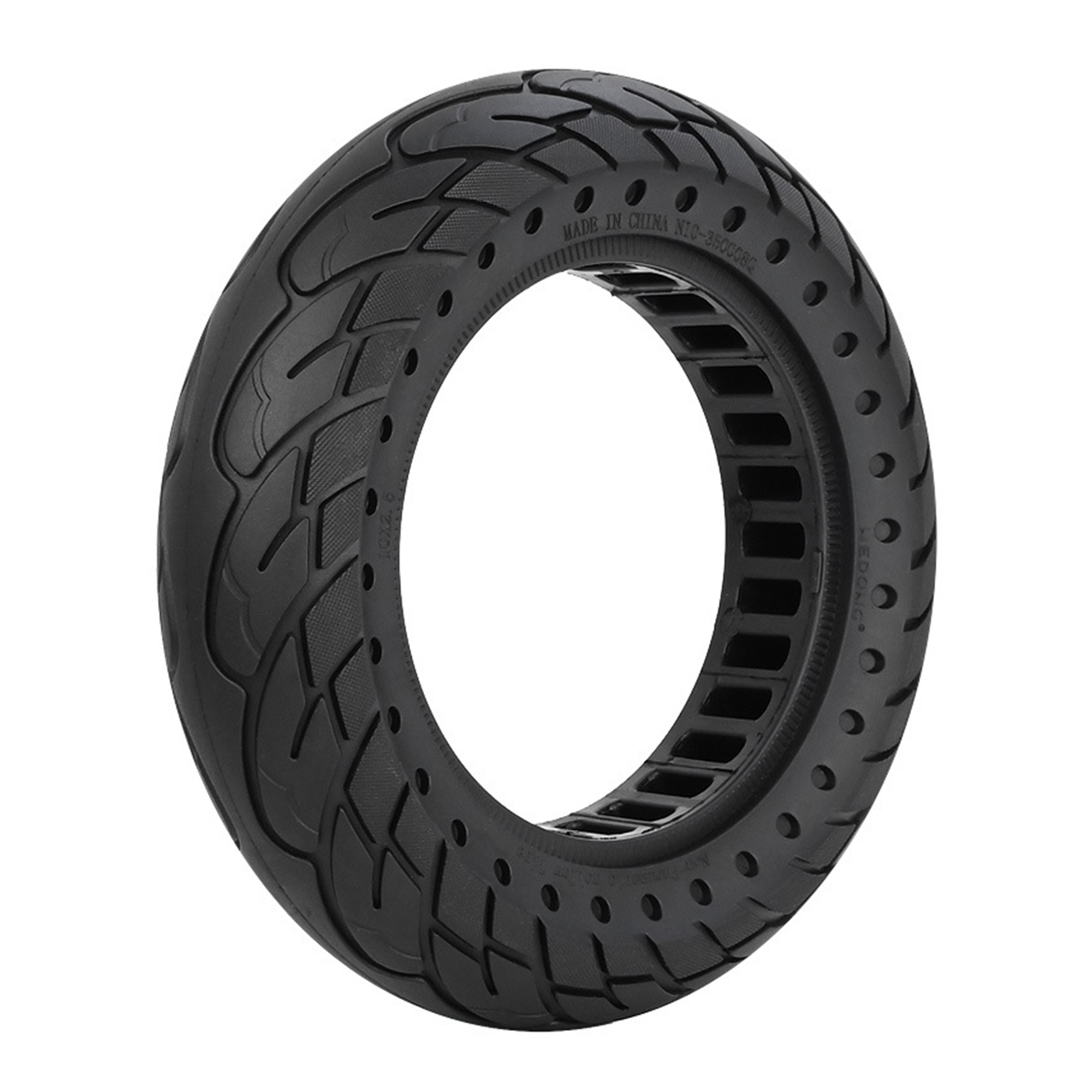 ANSENI Ruedas ruota piena 10" 10x2.125 nido d'ape nera