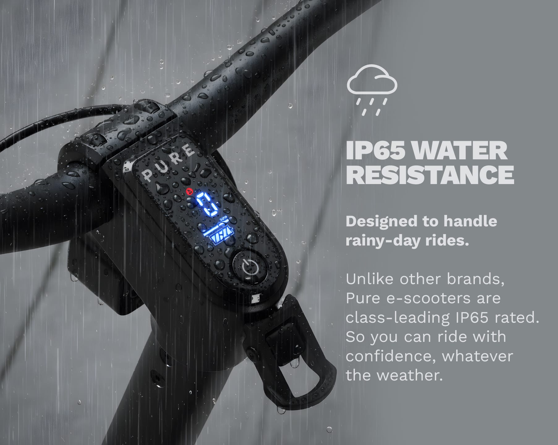 Pure Escape Ultra Max Suspension Monopattino Elettrico 1900W