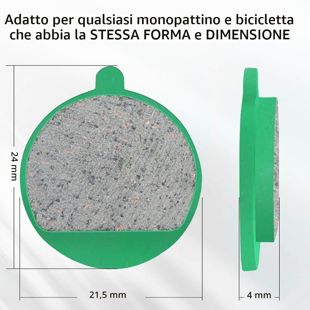 Aibiku Pastiglie freno ceramica Kugoo M4 M4 Pro 2 paia