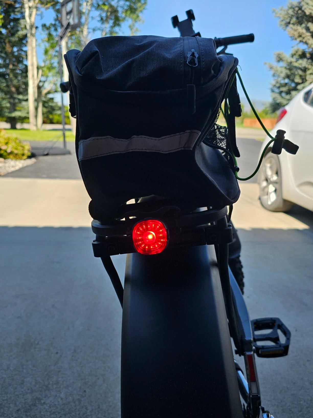 Wind&Moon Bicycle Taillights luce posteriore bici USB frenata
