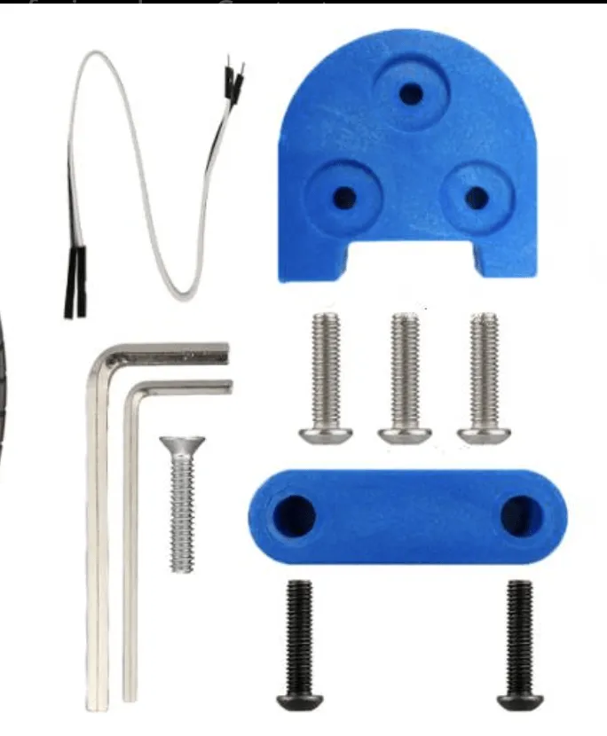 ANSENI Accesorios Adattatore Ruota 10 Pollici Xiaomi Blu