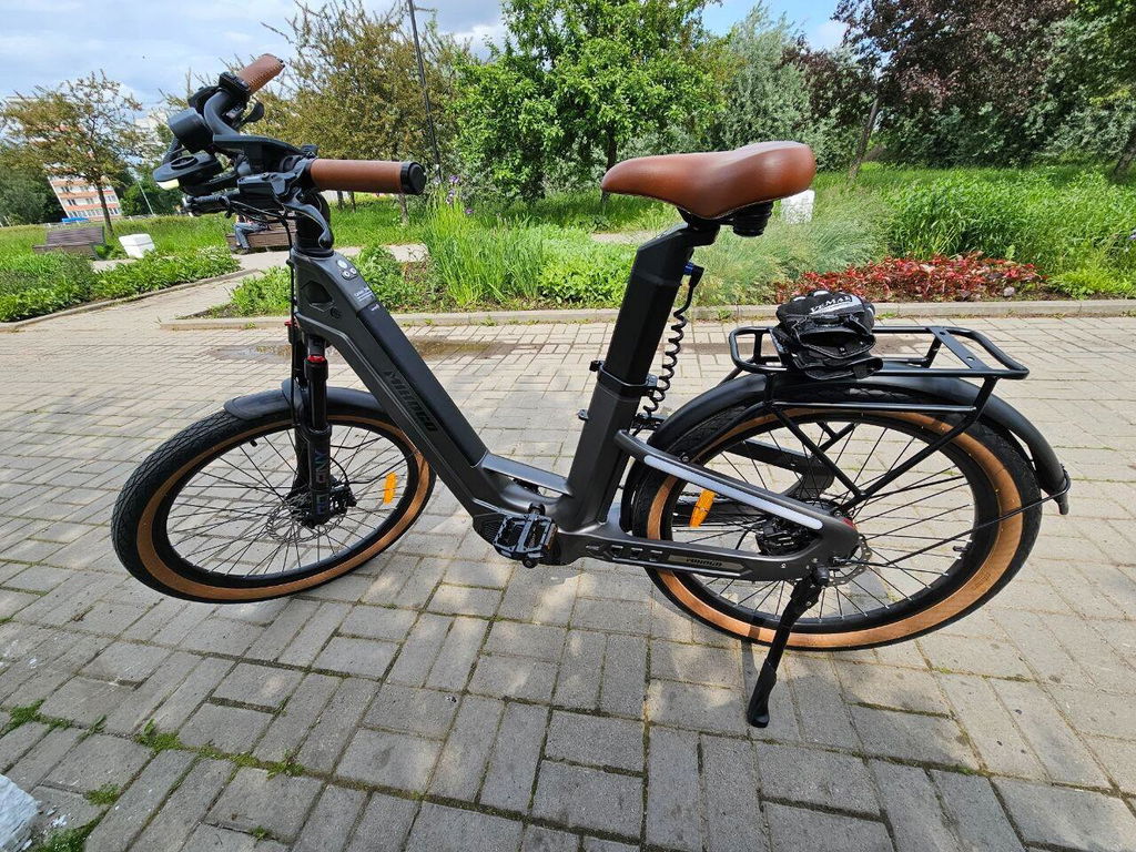 Mihogo Air Carbon e-bike carbonio grigia doppia batteria