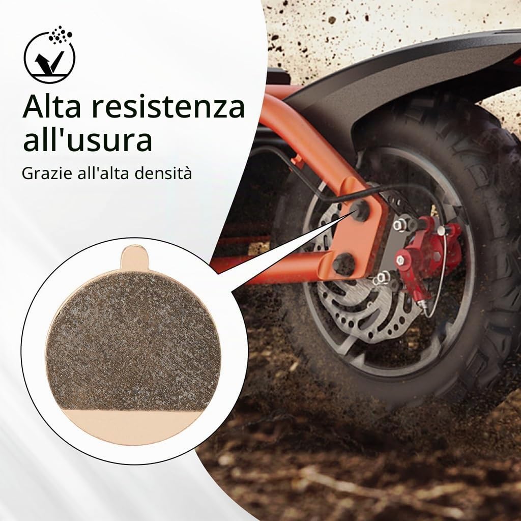 Aibiku Pastiglie freno sinterizzate Kugoo M4 M4 Pro 2 paia