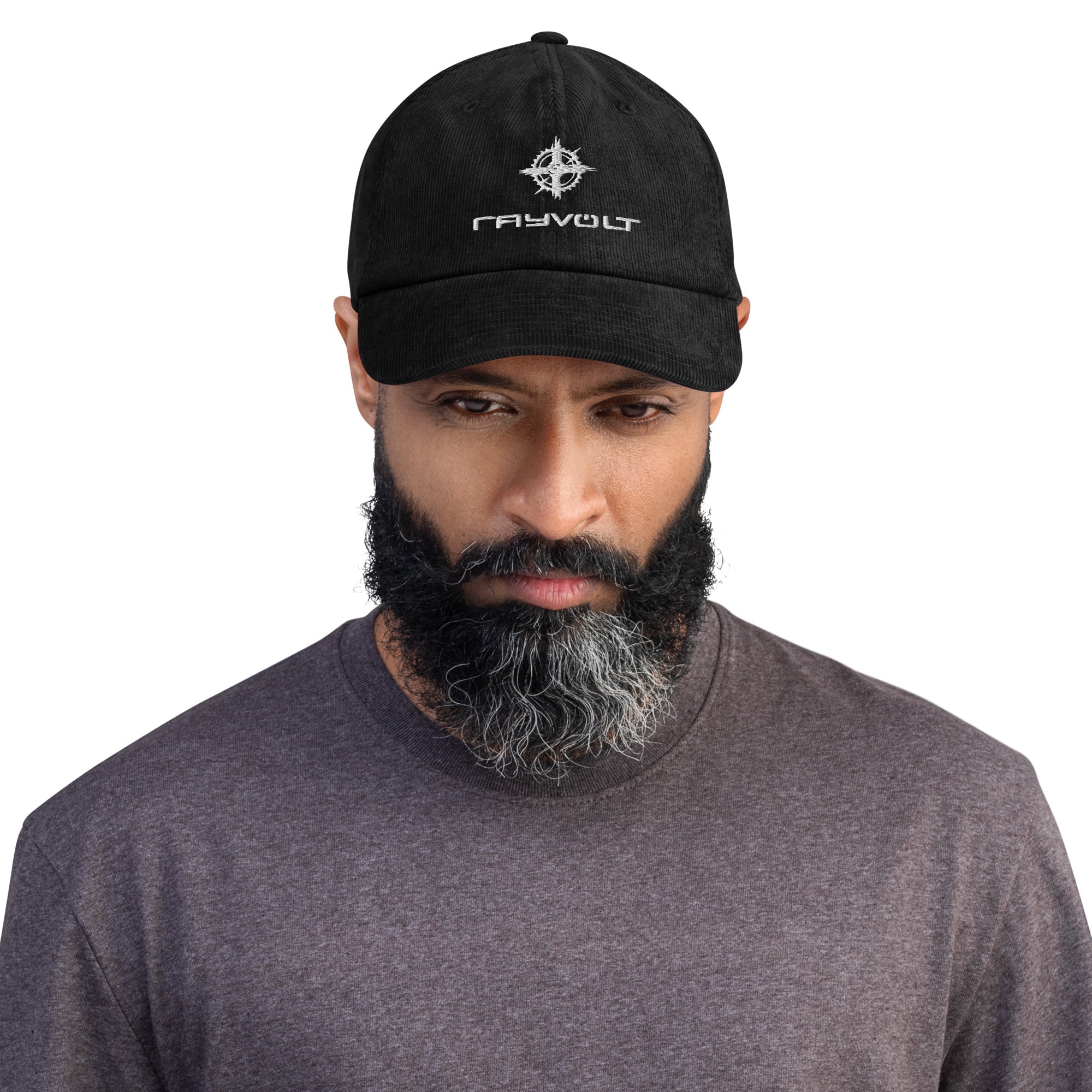 Rayvolt Apparel Corduroy Cappello Velluto Nero Cotone