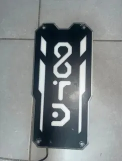 OOTD T90 piastra anteriore LED monopattino