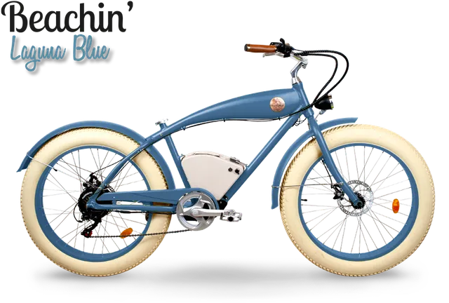 Rayvolt Beachin bici elettrica cruiser fat tire spiaggia