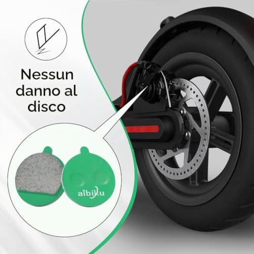 Aibiku Pastiglie freno ceramica Kugoo M4 M4 Pro 2 paia