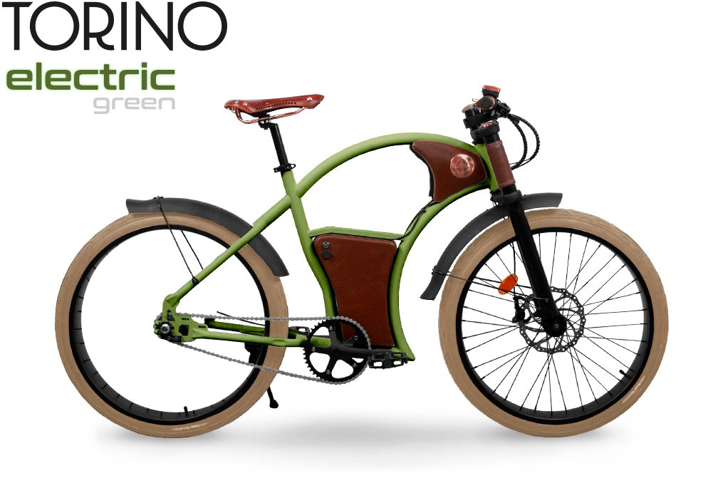 Rayvolt Torino bici elettrica urbana batteria 10.5Ah 40 km