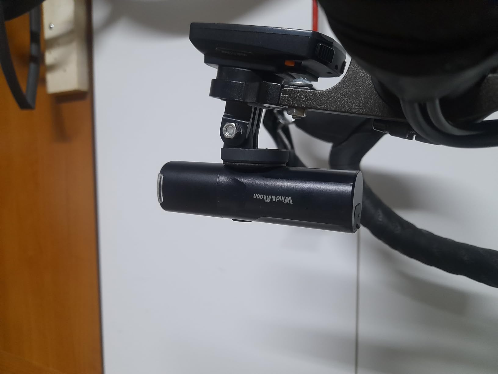 Wind&Moon 400LM luce bici anteriore USB IP66 bianca
