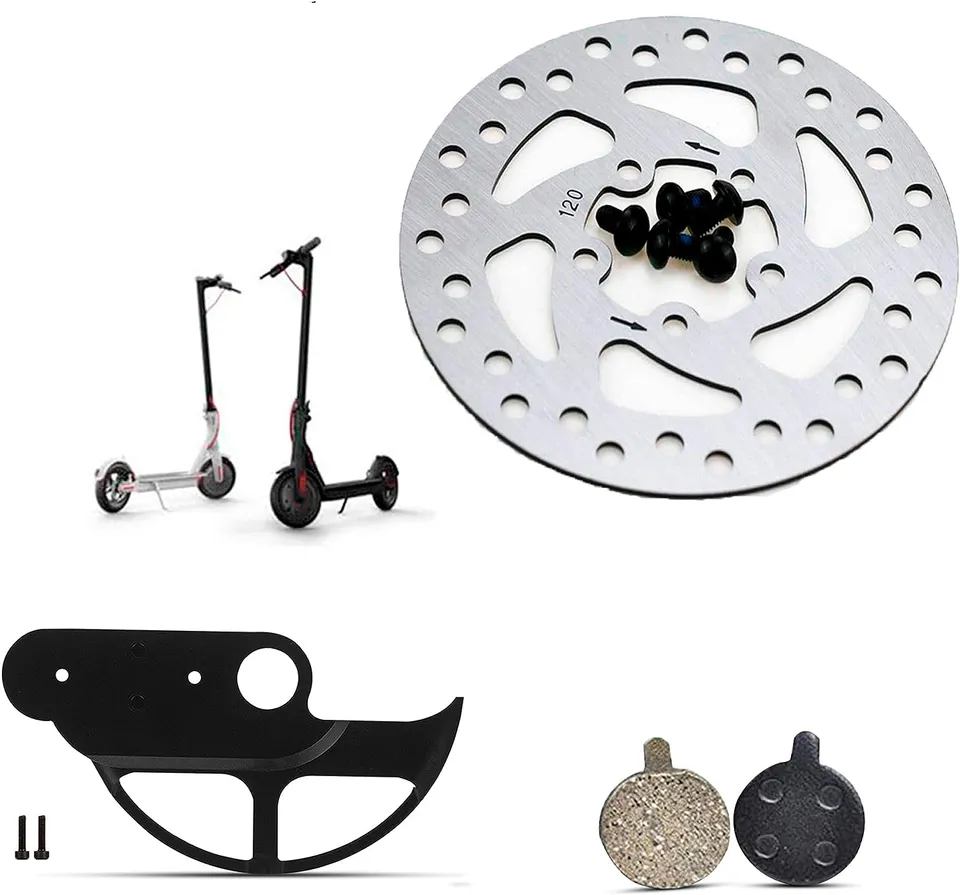 ANSENI Frenos Kit Disco Freno 120mm Xiaomi M365 Pro Pastiglie