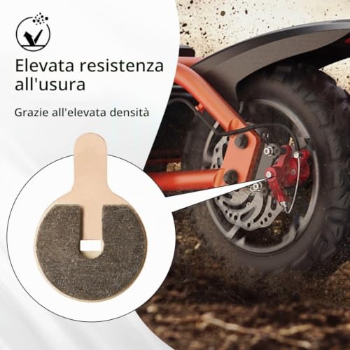 Aibiku Pastiglie freno sinterizzate Hitway H5 Kugoo G2 Pro