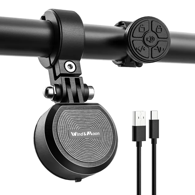 Wind&Moon Bicycle Horn campanello bici elettrico 4 suonerie IPX6