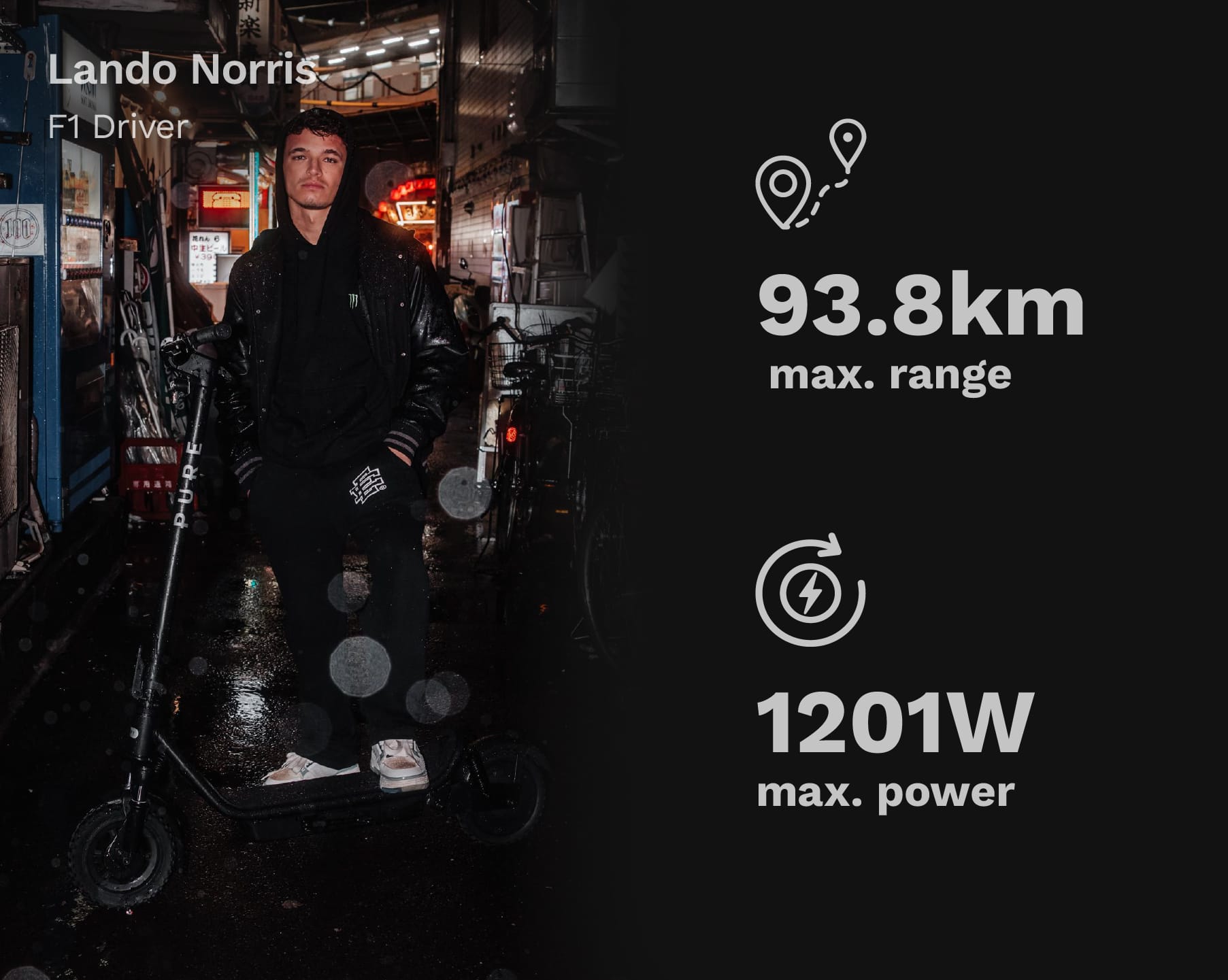 Pure Electric Pure Air 5 Ultra Monopattino Elettrico Nero 93,8 km