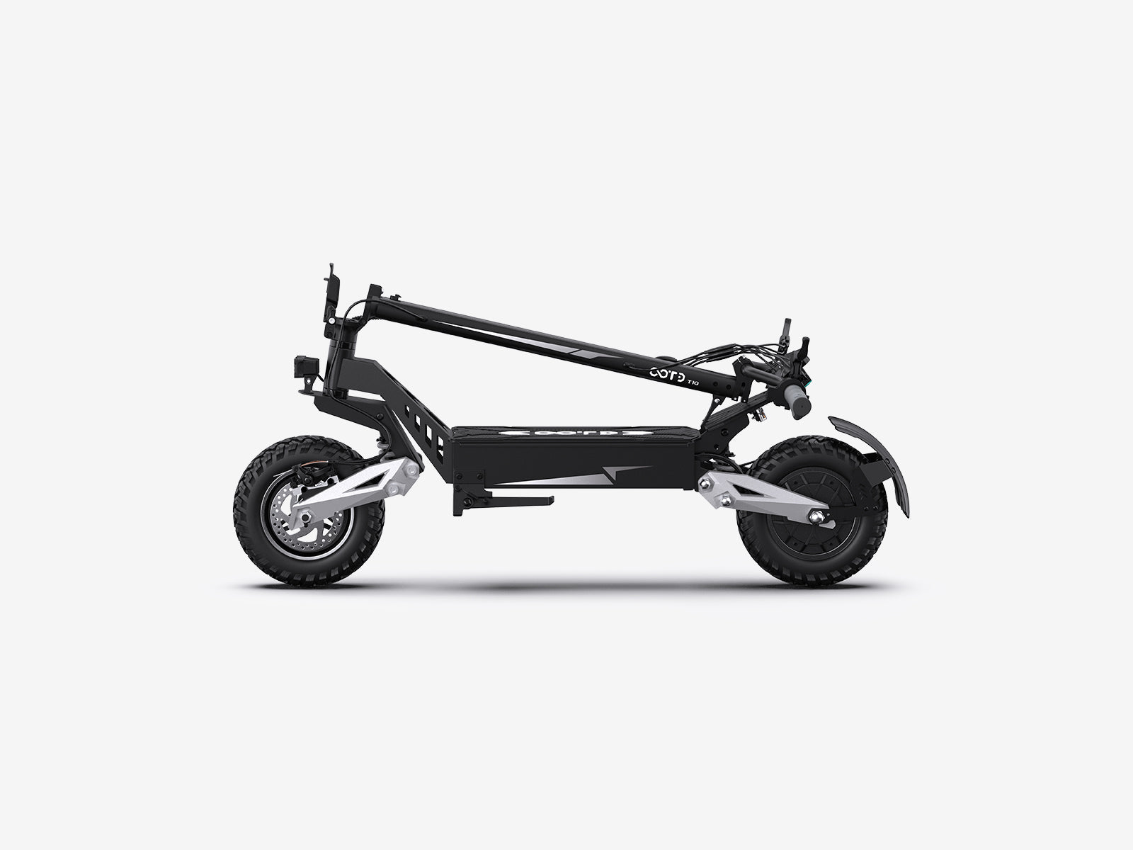 OOTD T10 Monopattino Elettrico 18 Ah Nero Grigio