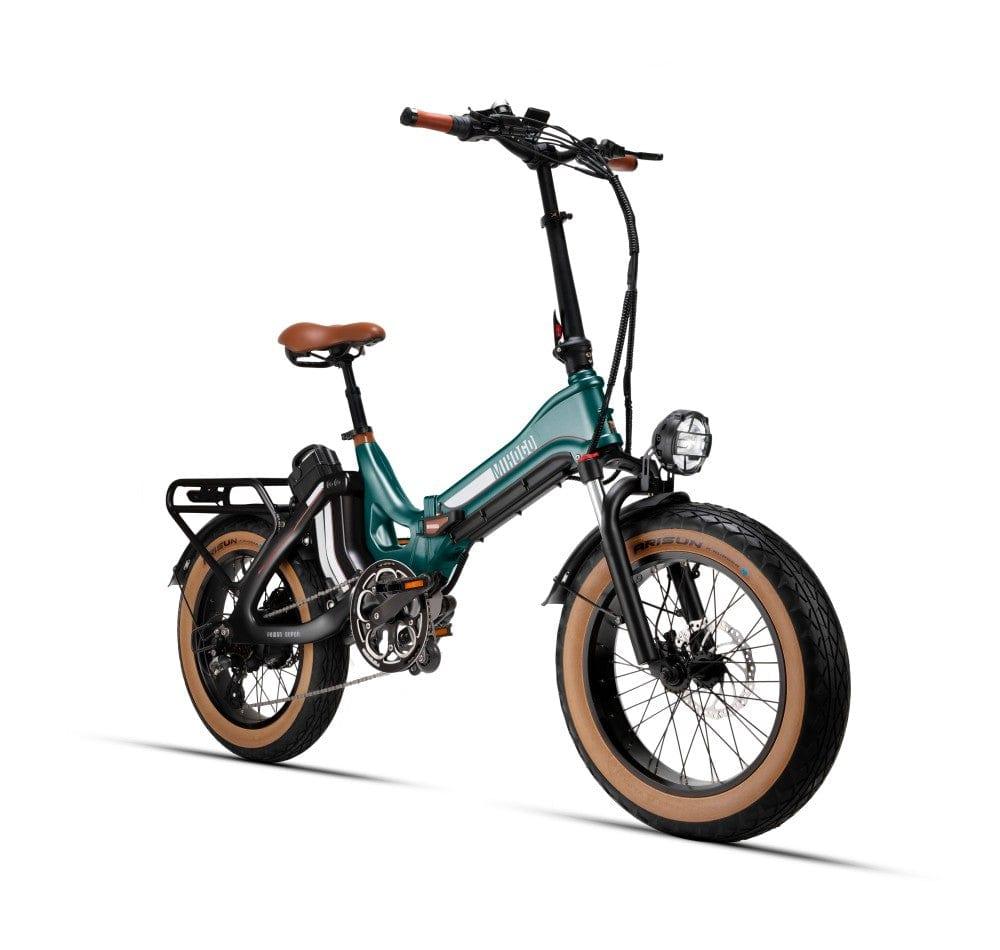 MIHOGO ONE bici elettrica 20" fat pieghevole grigia utility