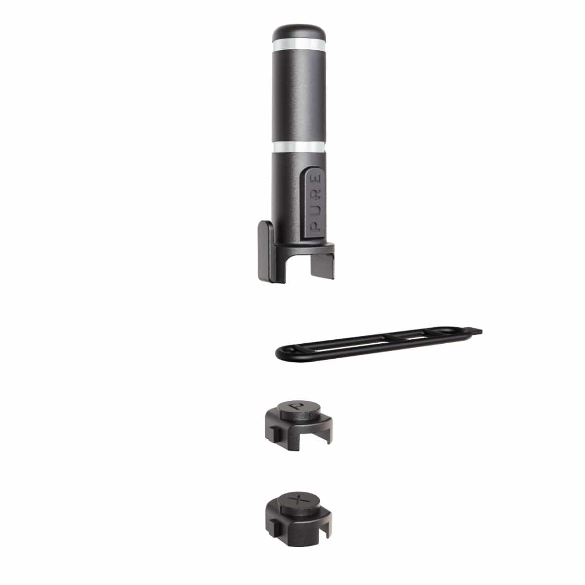 Pure Air 2 Gen Supporto luce monopattino elettrico 165mm