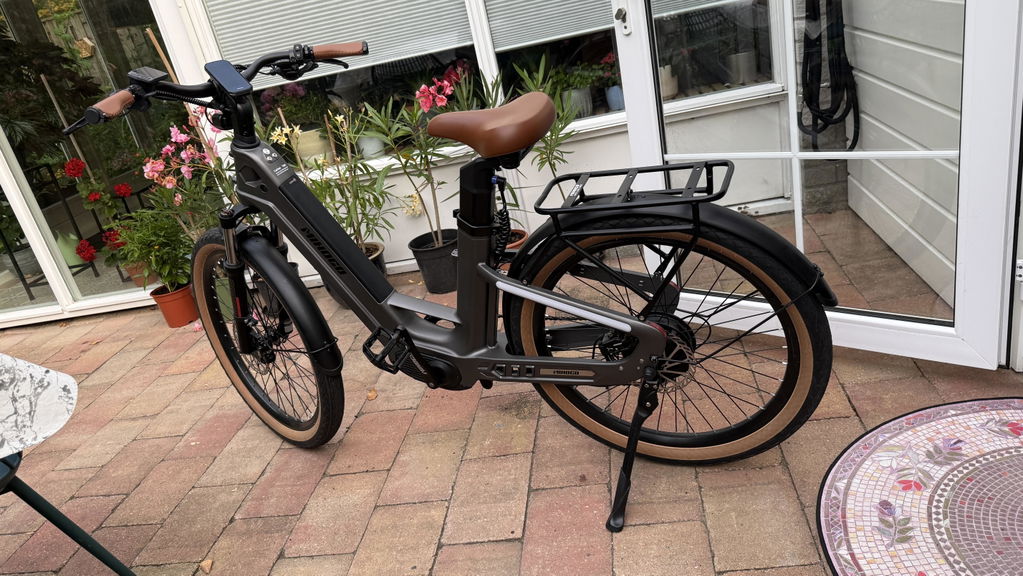 Mihogo Air cavalletto laterale bici nero urbano