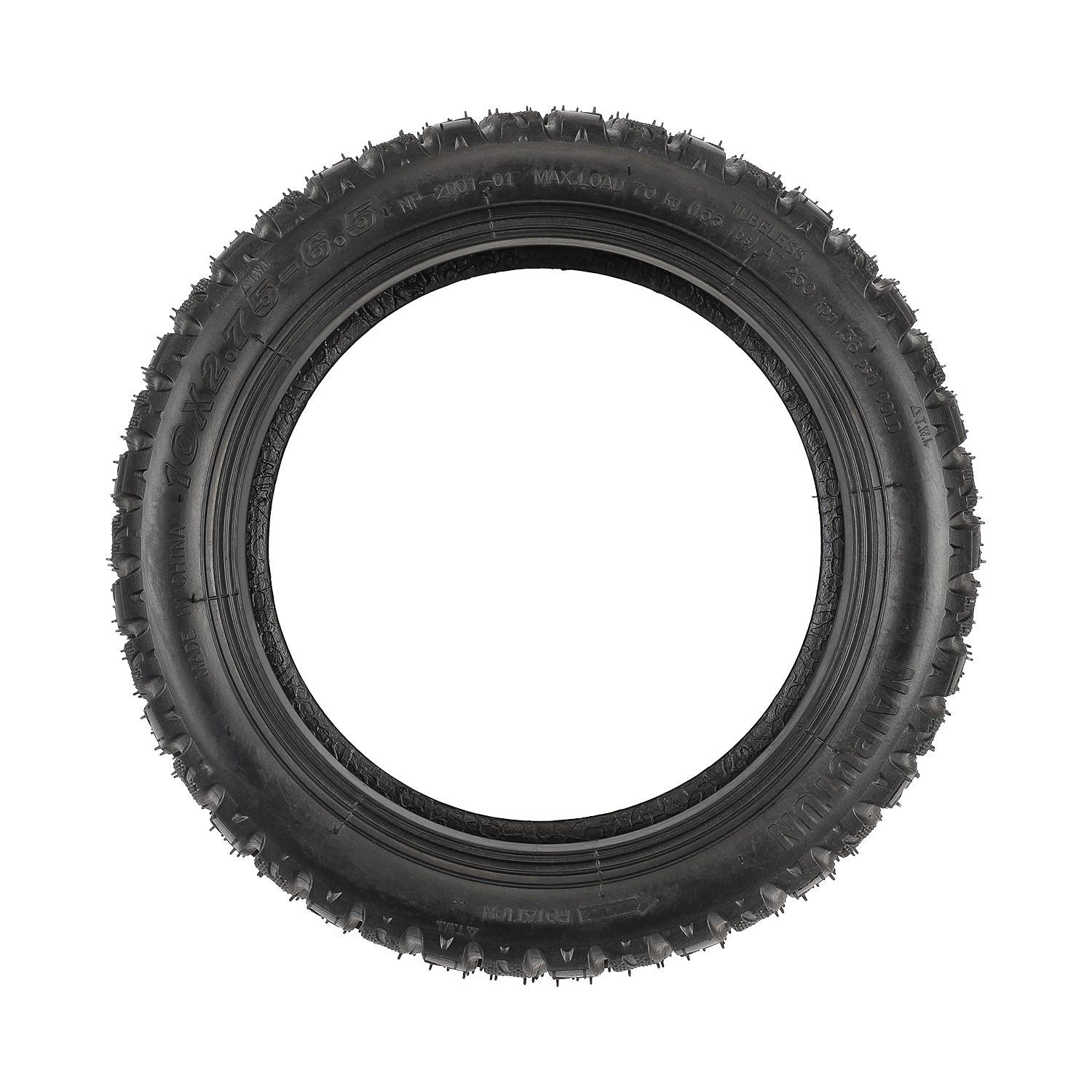 ANSENI Cubiertas 10x2.75-6,5 pneumatico tubeless offroad