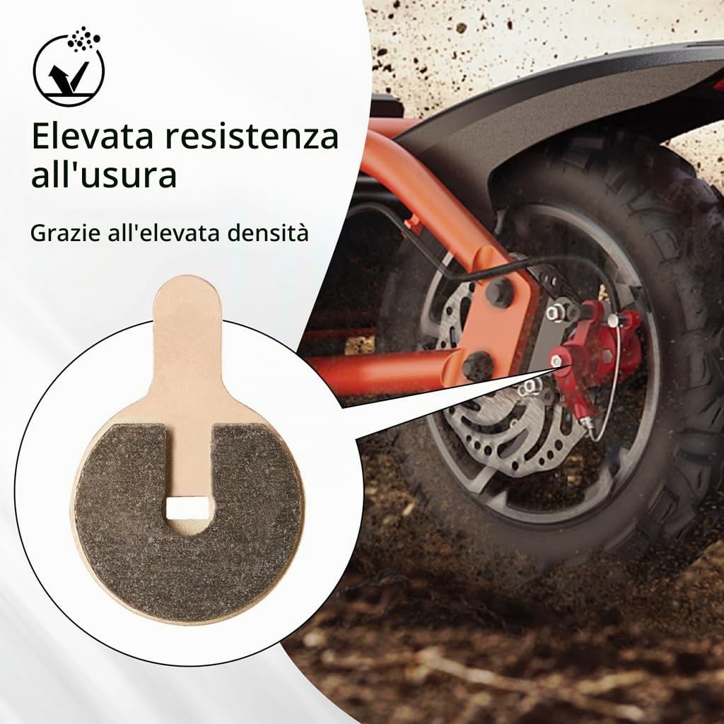 Aibiku Pastiglie freno sinterizzate Hitway H5 Kugoo G2 Pro