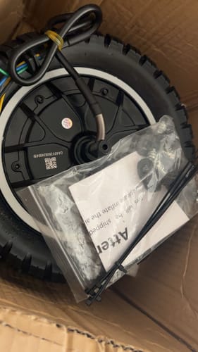 OOTD T10 Rear Hub Motor ruota motore posteriore con gomma