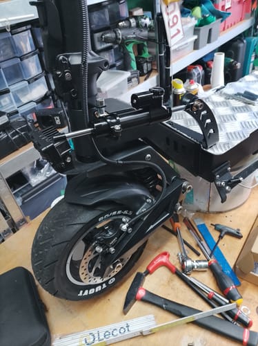 OOTD T90 piantone sterzo monopattino sistema esclusivo