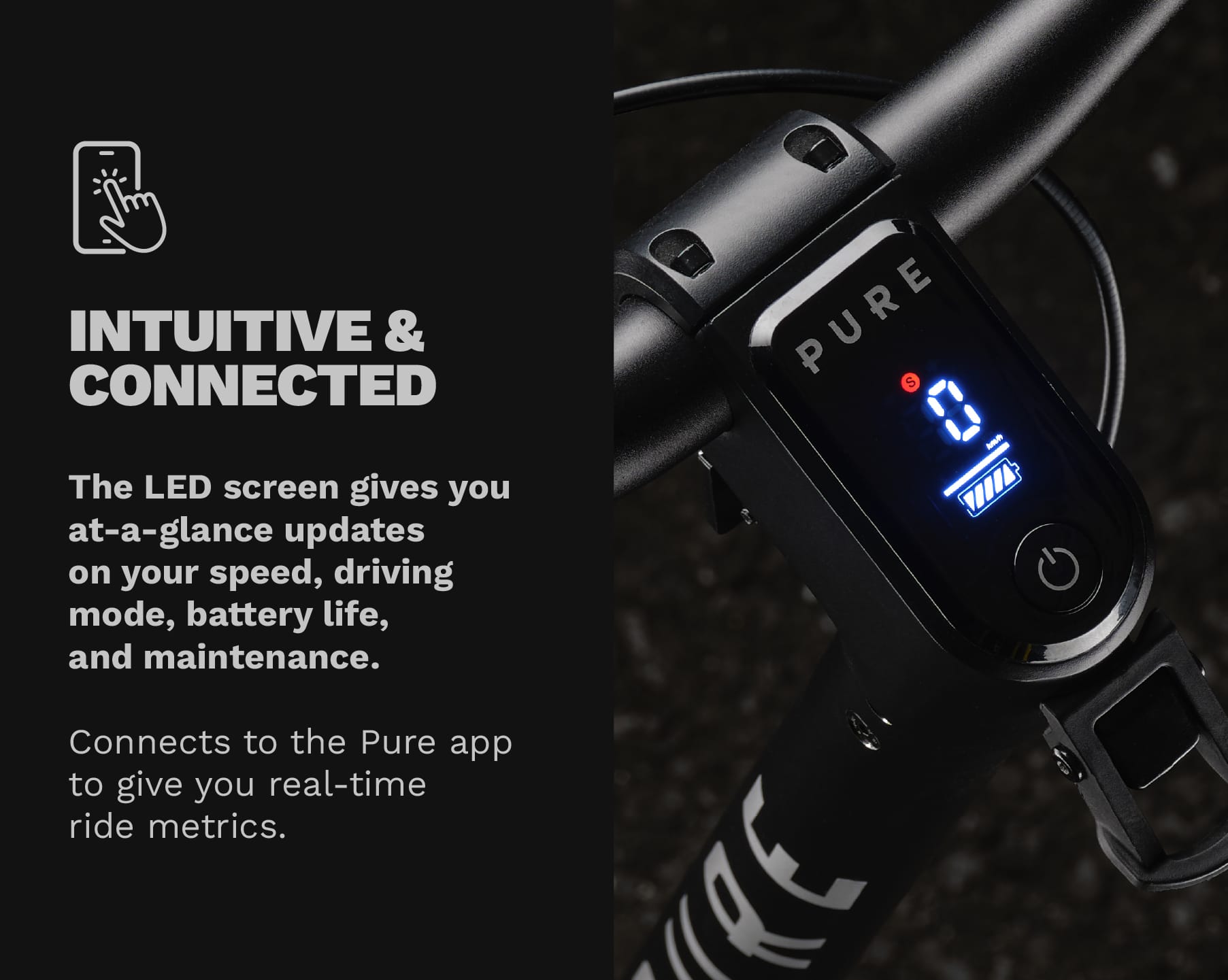 Pure Electric Pure Air 5 Ultra Monopattino Elettrico Nero 93,8 km