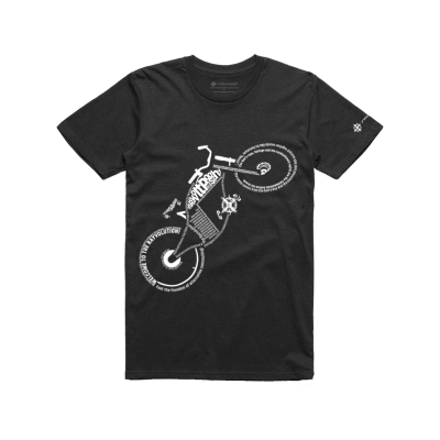 Rayvolt Apparel Cruzer Graphic T-Shirt Nera M Cotone