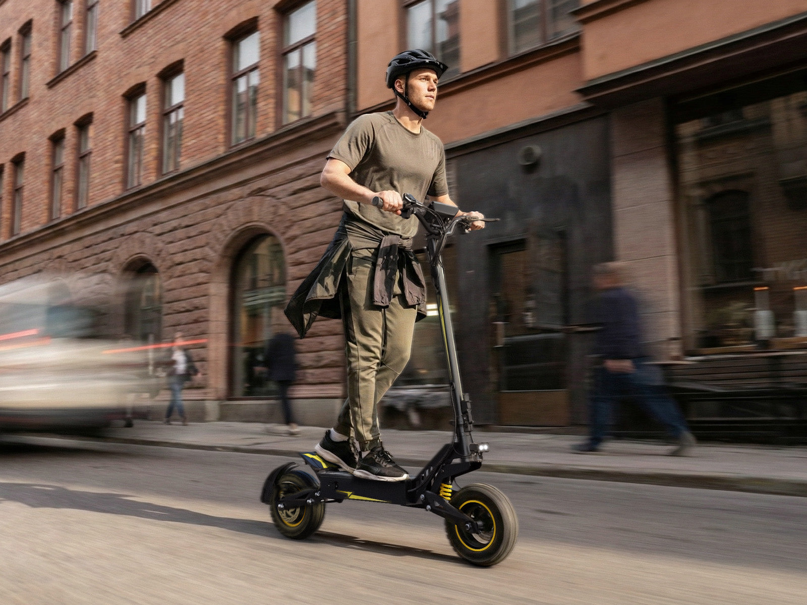 OOTD T10 monopattino elettrico 13.5Ah nero-grigio urbano