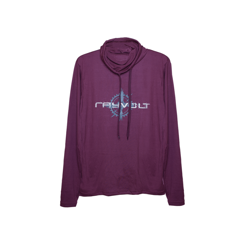 Rayvolt Hoodie T-Shirt felpa taglia M bordeaux bici