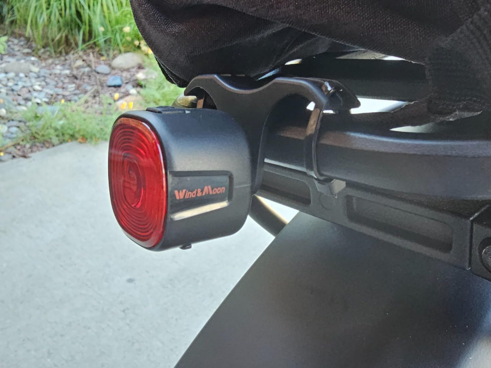 Wind&Moon Bicycle Taillights luce posteriore bici USB frenata