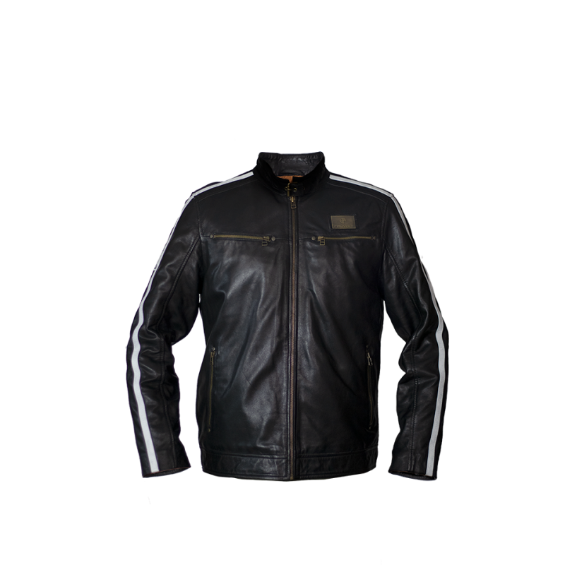 Rayvolt Racer Leather Jacket giacca pelle taglia M
