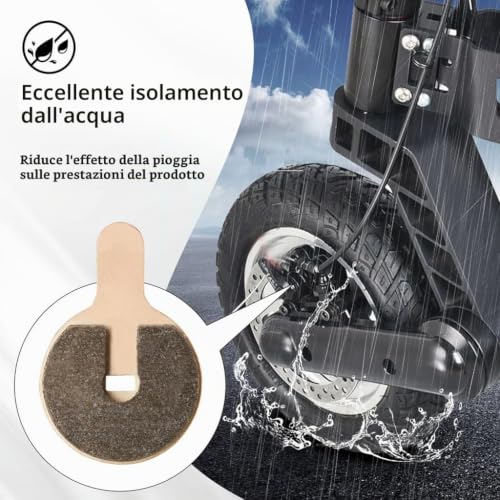 Aibiku Pastiglie freno sinterizzate Hitway H5 Kugoo G2 Pro