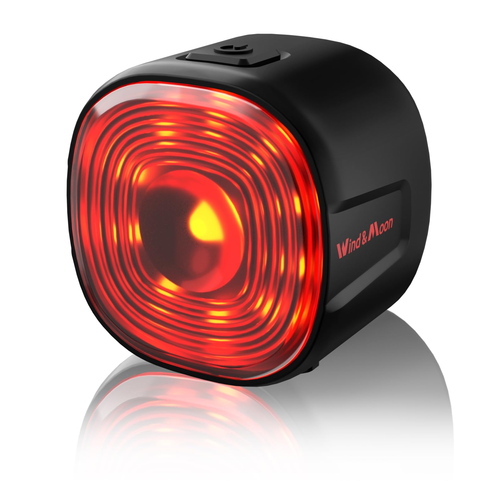 Wind&Moon Bicycle Taillights luce posteriore bici USB frenata