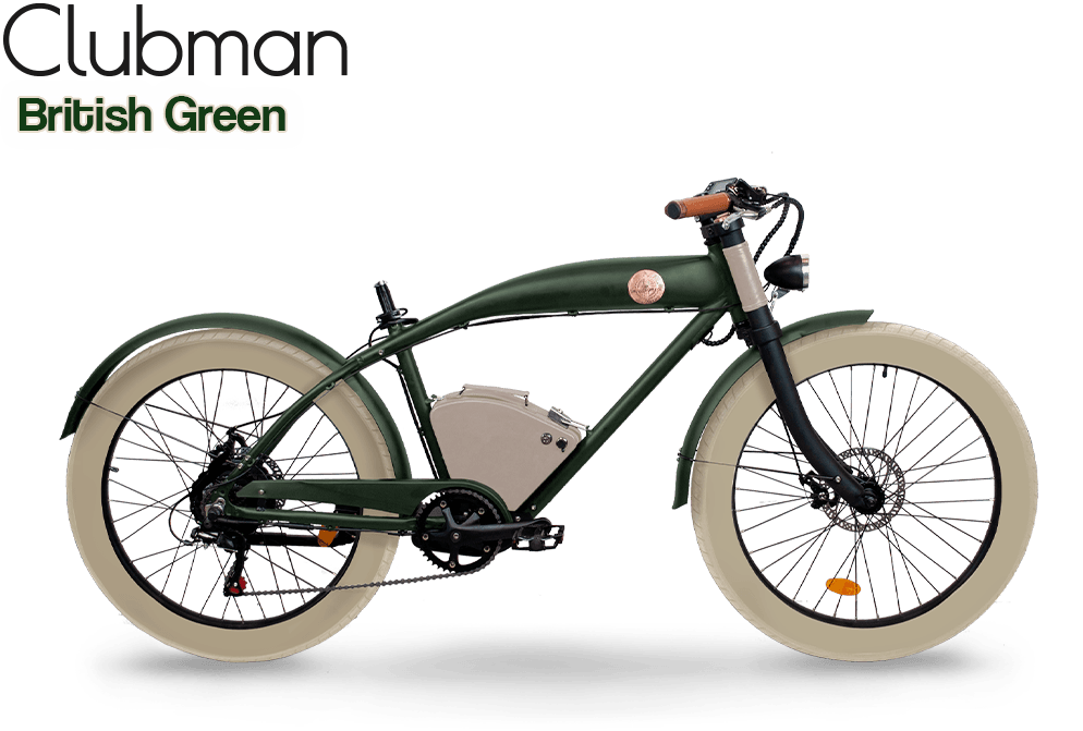 Rayvolt Clubman bici elettrica urbana stile vintage