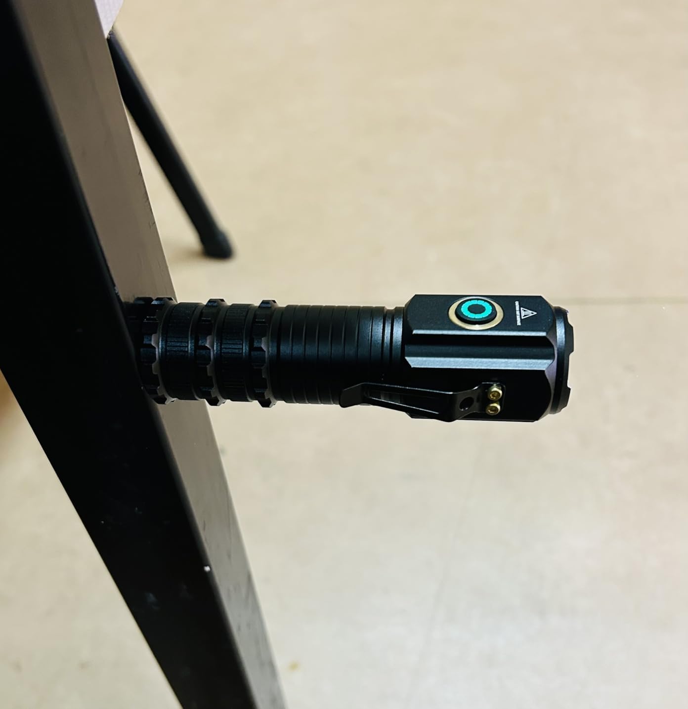 Wind&Moon Mini Torcia LED Ricaricabile 2200mAh IPX5 con Clip