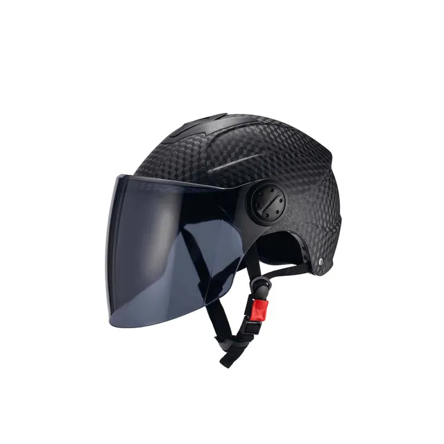MIHOGO Helmets Half Helmet Casco con Occhiali NX/ONE/RX2.4
