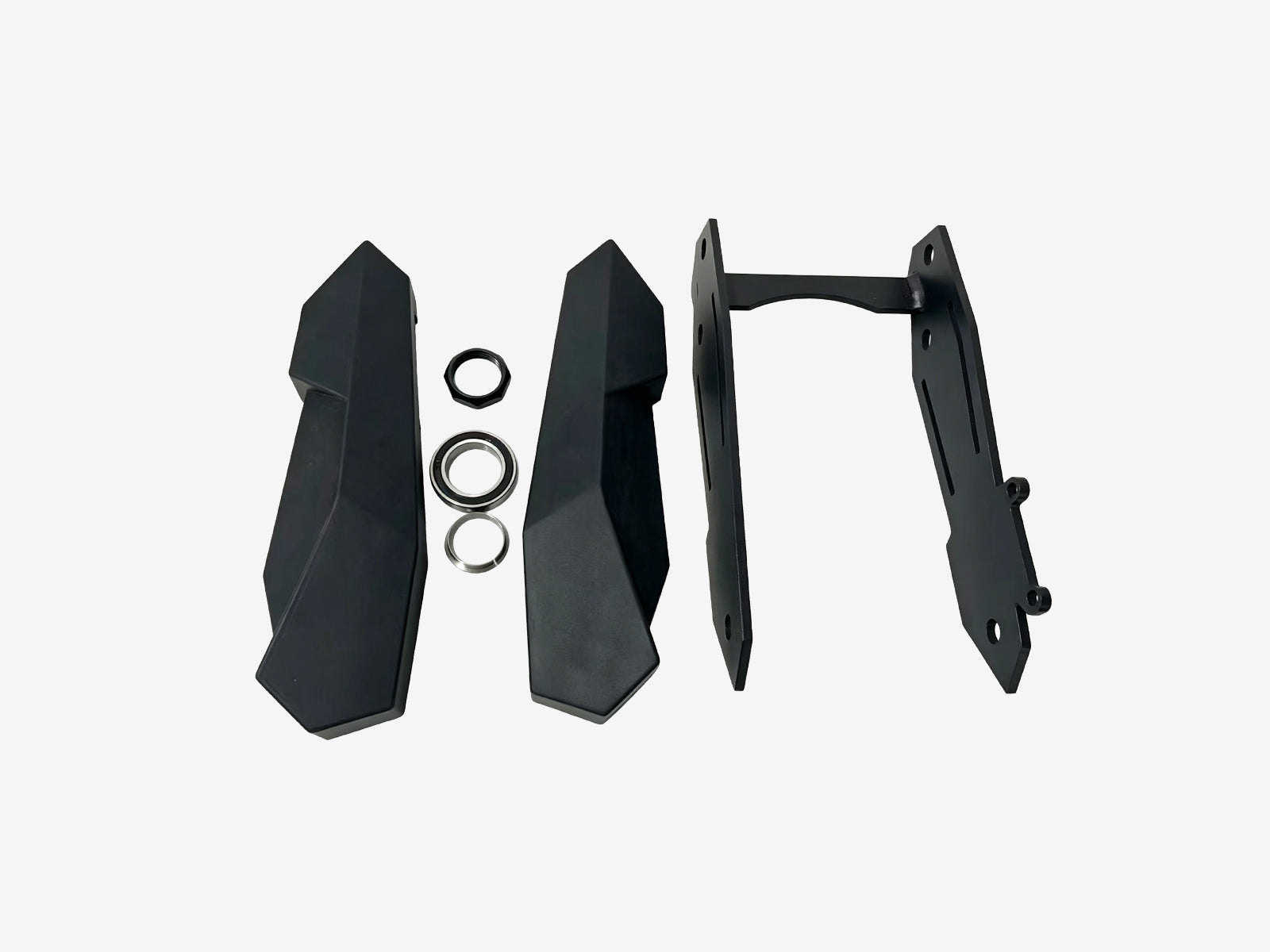 OOTD T10 forcella anteriore monopattino elettrico cover nera metallo