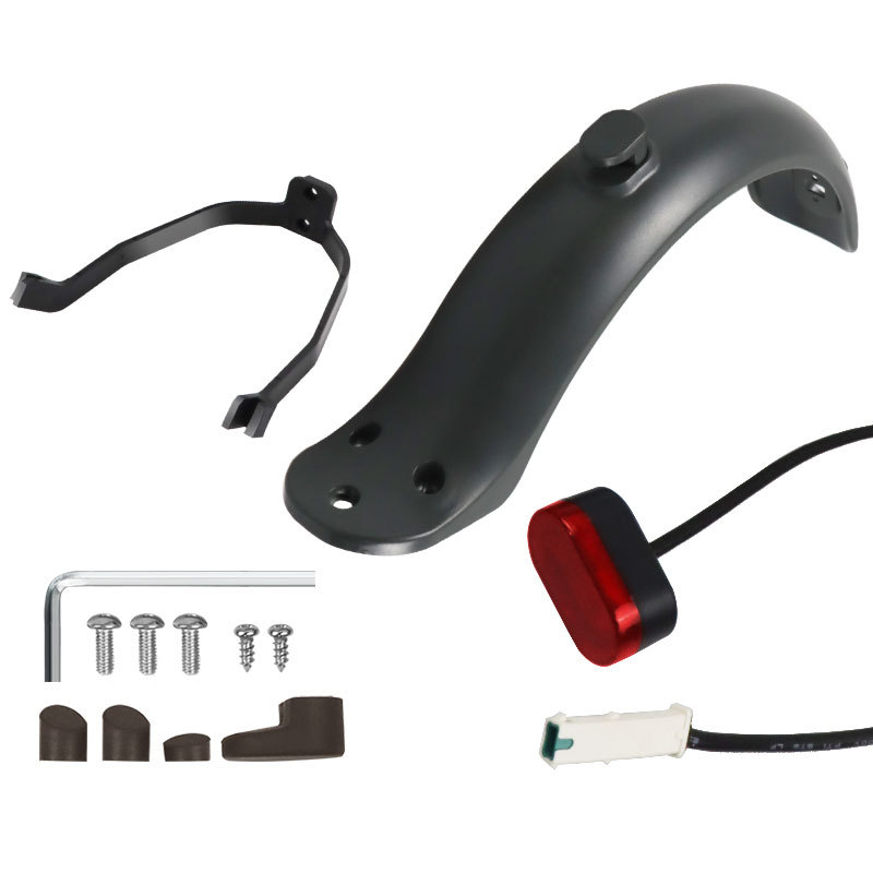 ANSENI Guardabarros kit parafango monopattino Xiaomi M365 con luce