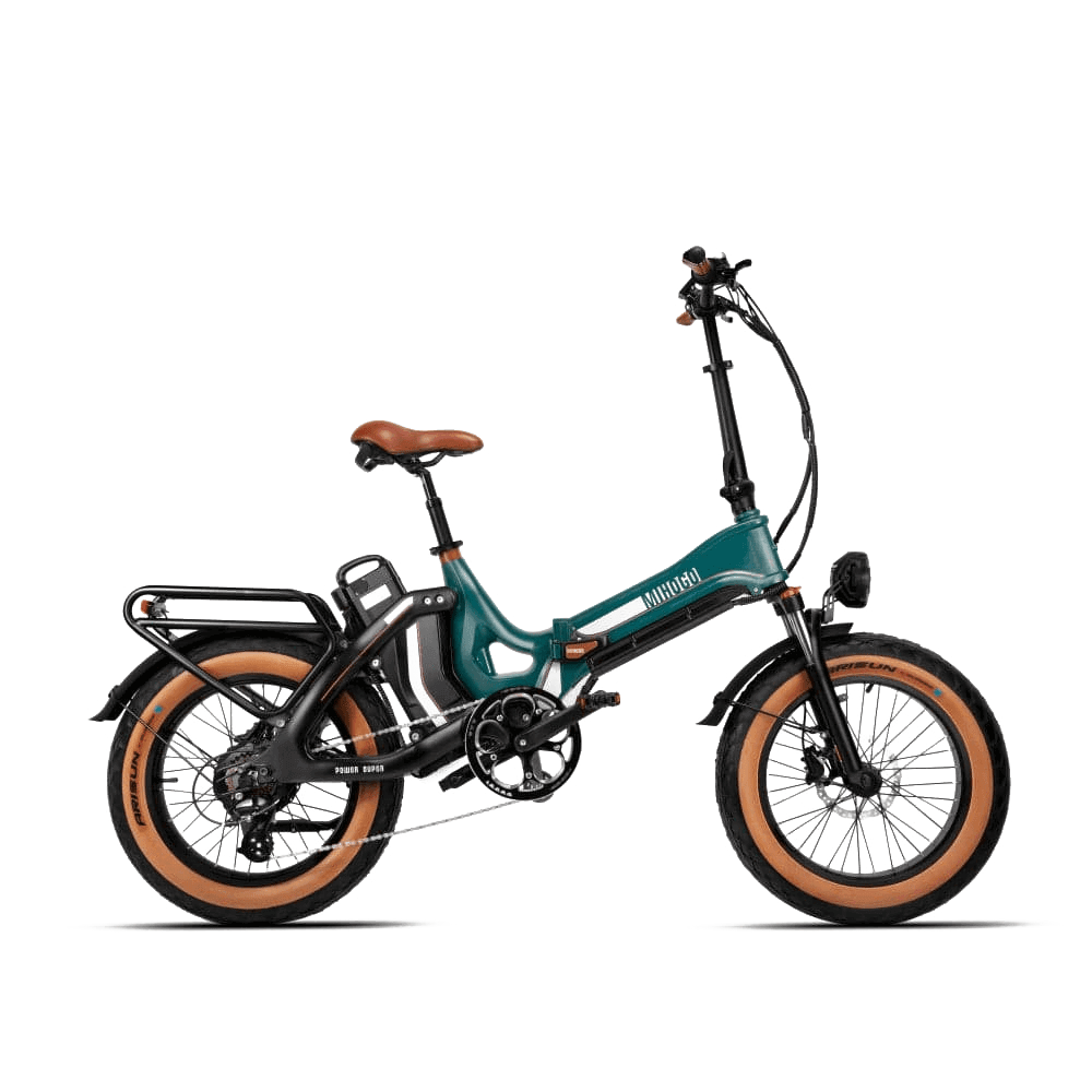 MIHOGO ONE bici elettrica 20" fat pieghevole grigia utility