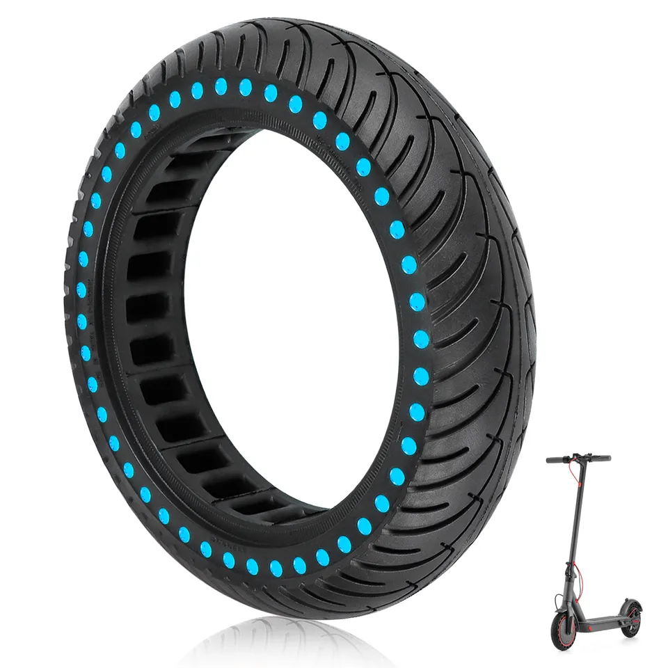 ANSENI Ruedas macizas Ruota piena monopattino 8.5x2 punto blu