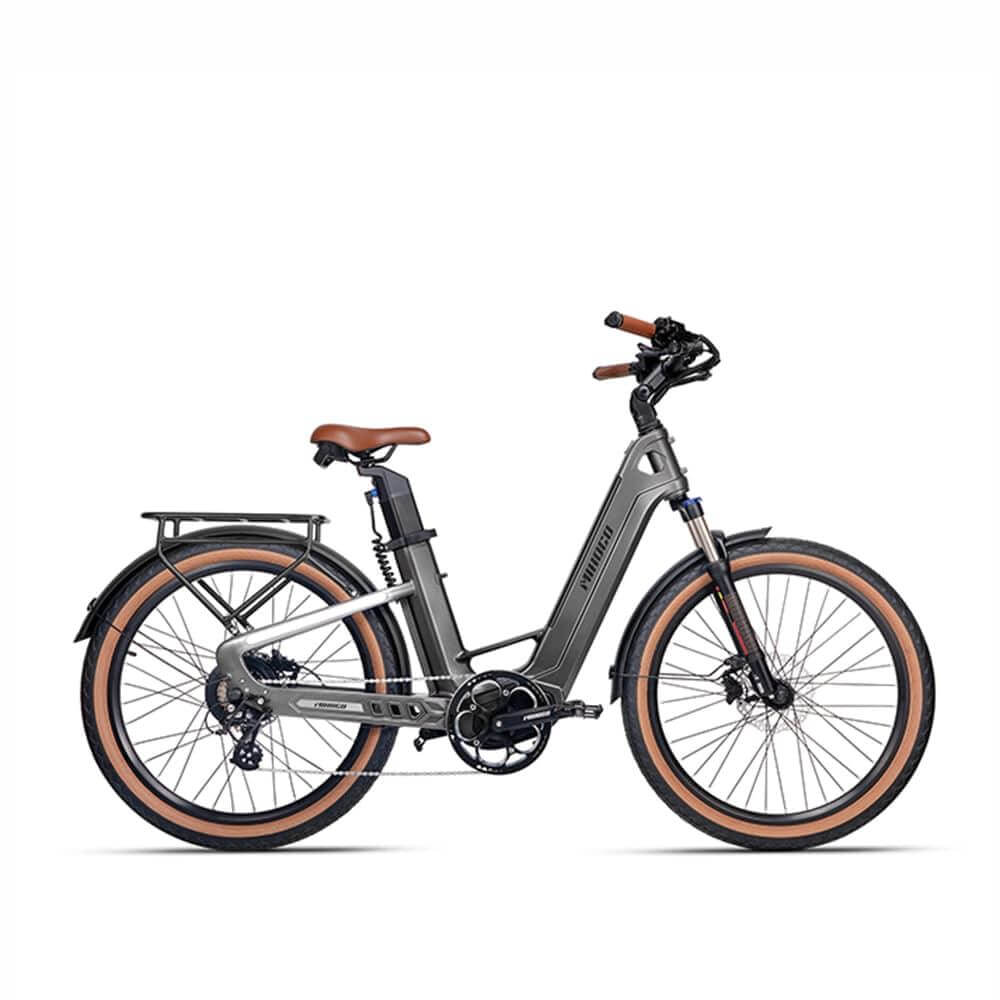 Mihogo Air Carbon e-bike carbonio grigia doppia batteria