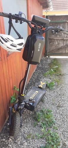 OOTD T10 Pro Monopattino Nero Giallo Sospensione Idraulica
