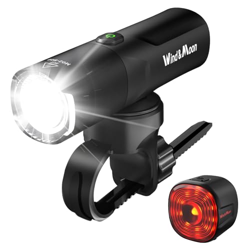 Wind&Moon Combined Lamp set luci bici LED 800LM USB