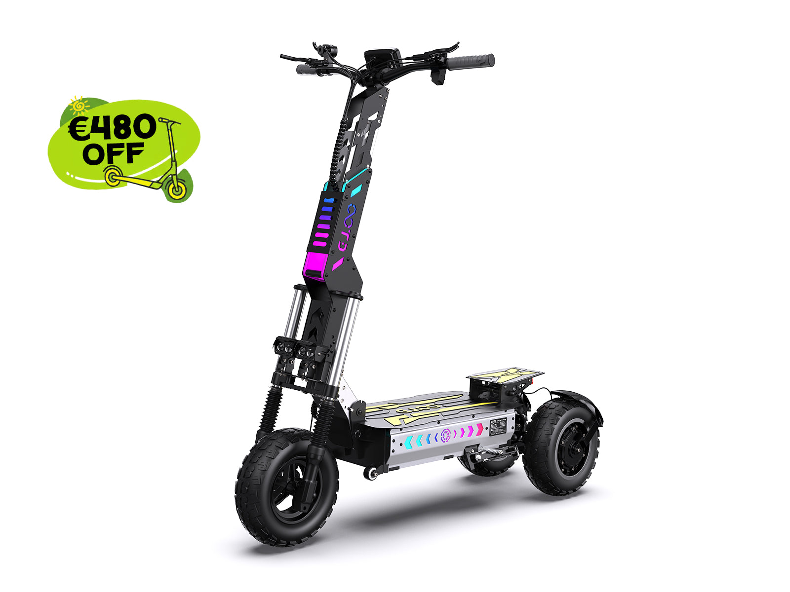 OOTD T30 Monopattino Elettrico Urbano con Sella